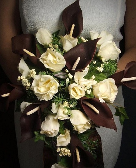 Chocolate Wedding Bouquets